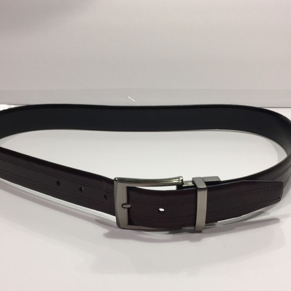 Pierre Cardin men’s brown leather belt 34/85 - Picture 1 of 5